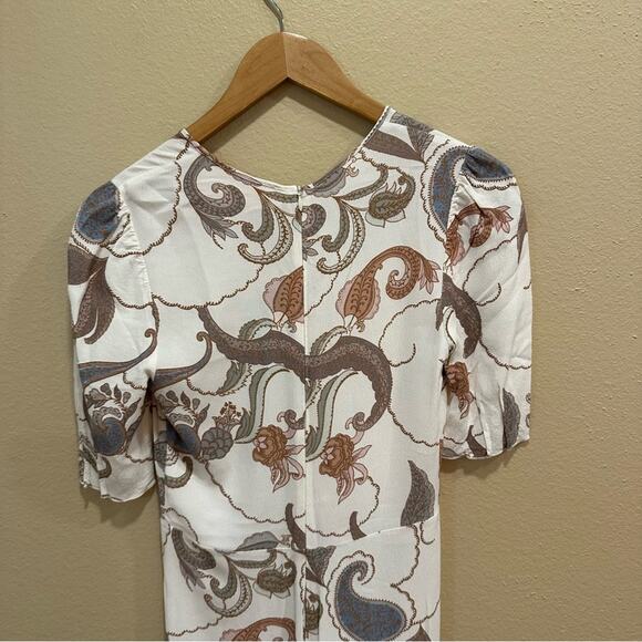 See by Chloe White Printed Maxi Dress XS - Picture 5 of 12